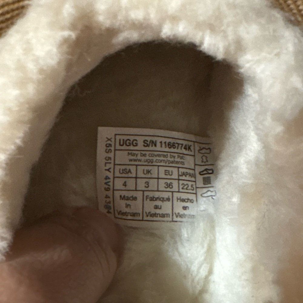 UGG Chestnut Suede Slip-On Shoes - Picture 7 of 8